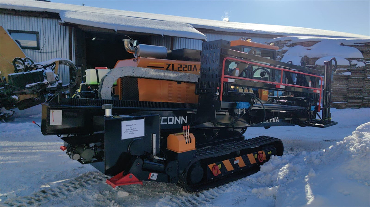Guidelines and precautions for using horizontal directional drilling rigs in winter
