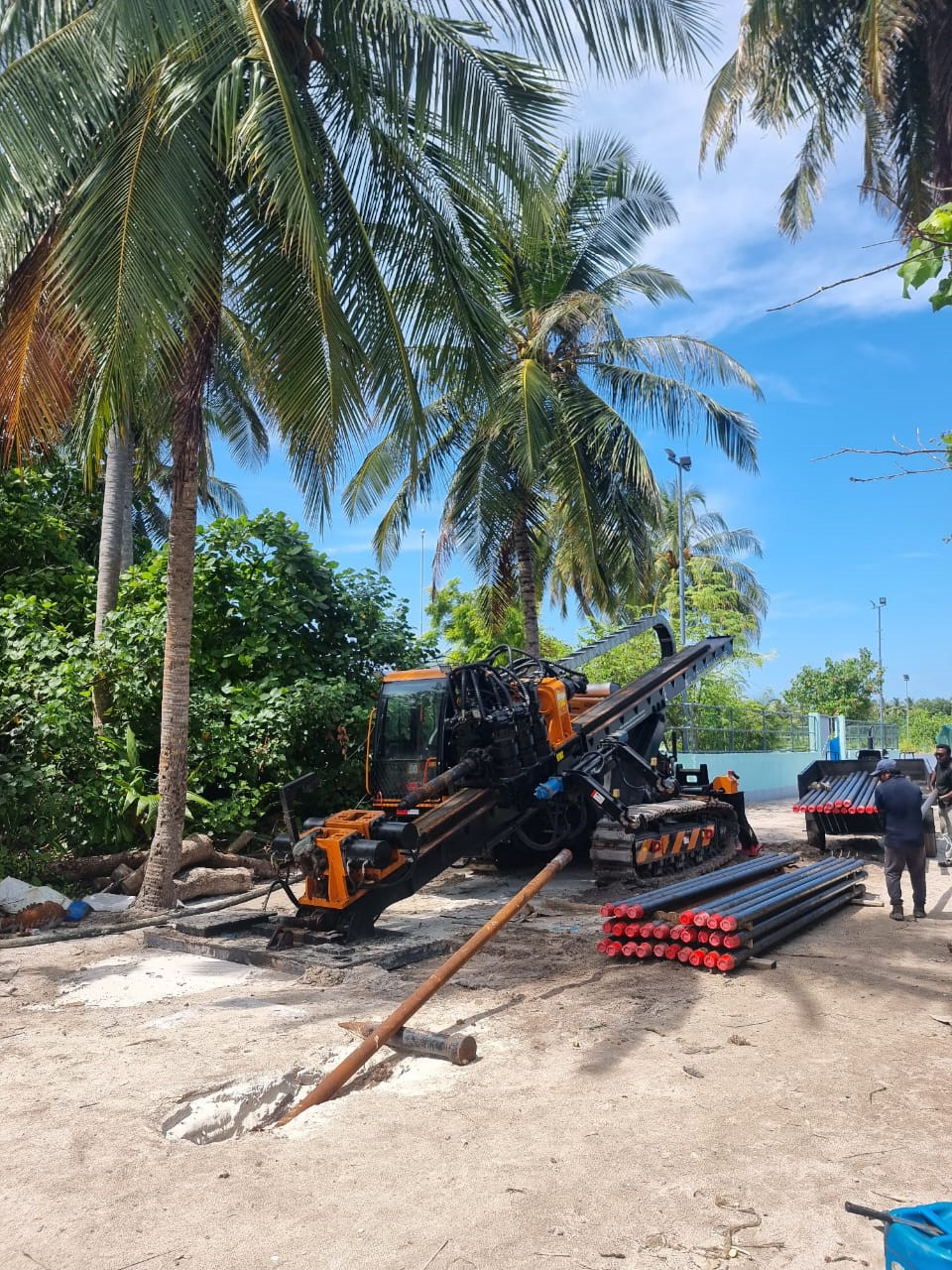 80ton hdd drilling machine